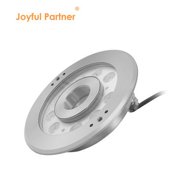 Stainless Steel Submersible LED Fountain Light 9x2W RGB LED color IP68 DC24V CE Certificated