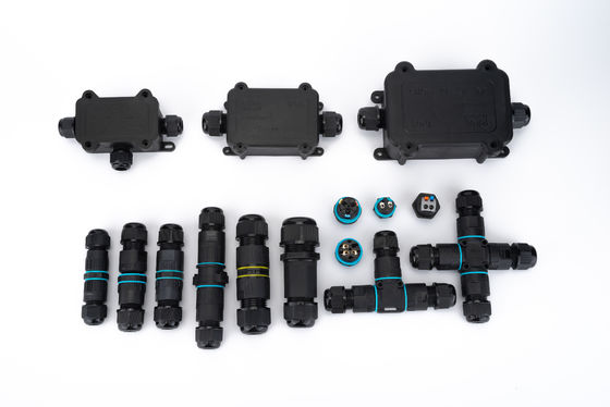 IP68 Outdoor Nylon Cable Electrical Waterproof Junction Box 2/3/4/5/6way Connector Plastic Box