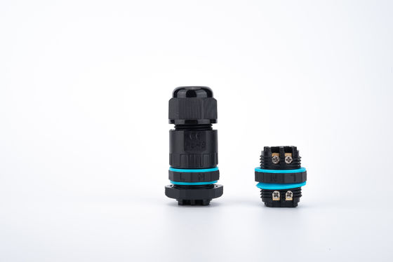 IP68 Quick Connector 2 Way Outdoor Extension Cord M19 3 Pin Electrical