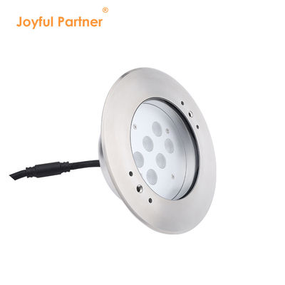 Submersible Swimming Pool Underwater Light Recessed 6W LED 316 Stainless Steel