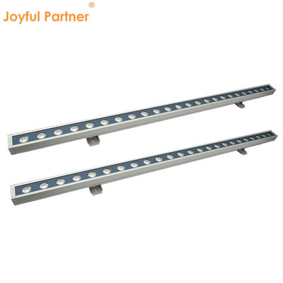 LED Wall Washer Lights Outdoor IP67 Dia Cast Aluminium Shell Linear Shape DMX Control For Comercial Hotel