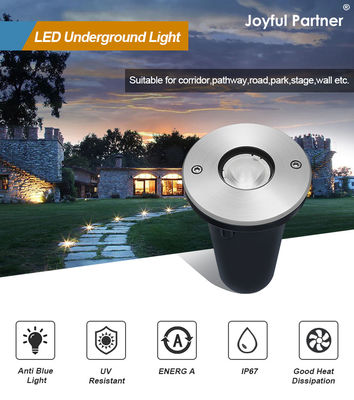 LED Inground Buried Lamp Underground Light  IP67 Outdoor Recessed Deck Light