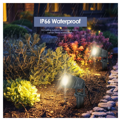 IP65 Outdoor 6W COB Ground Lighting Adjustable Angle Up Down Light Spot Garden Led Spike Light