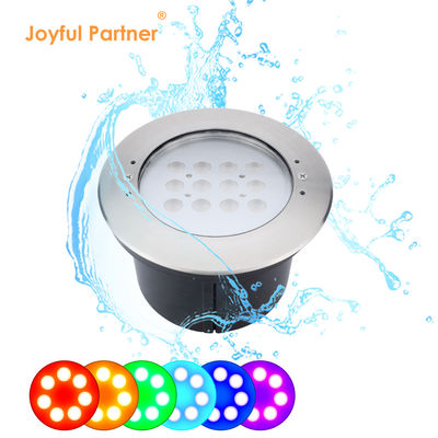 Swimming Pool Water Light IP68 Waterproof Stainless Steel 316 Recessed 12W With DMX Control