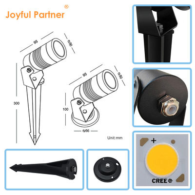 IP65 Aluminum LED Garden Spike Lights COB LED Illuminate Your Outdoor Landscape
