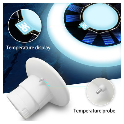 RGB Solar Diving Swimming Pool Remote Control IP68 Auto Color Change Floating In Pools