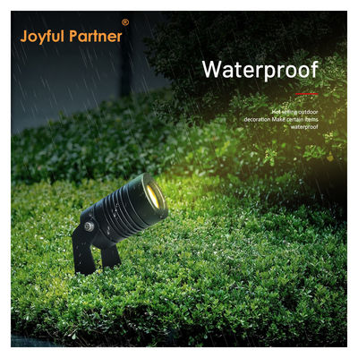 LED Garden Spotlight With Spike Or Aluminum Mounting Base 1*3W LED 2700K 2Year Warranty