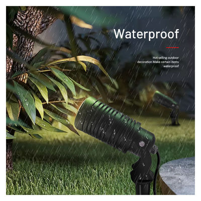 Garden Spotlight CREE COB LED 12W Aluminum Body Warm White 3000K CE, EMC, LVD For Outdoor Garden Use