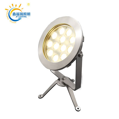 CE ROHS Certification DC 24V IP68 Factory Supply 12X1W LED Single Color Submersible Low Voltage Pond Lights