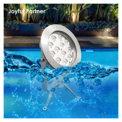 RGB Submersible Pond Lights High Power Low Voltage DC24V IP68 Stainless Steel 48W