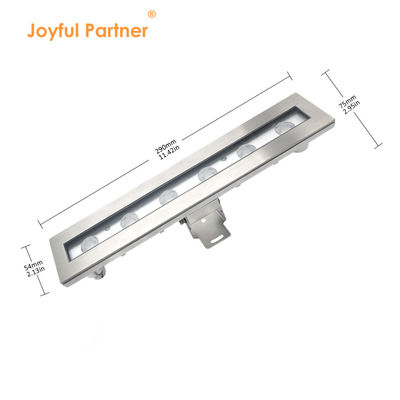 Factory Directly Supply IP 68 Input Voltage 24VDC 6X1W LED Single Color Beam Angle 8 Degree Pond LED Lights