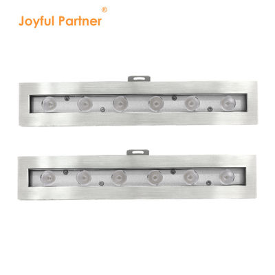 2024 New Upgrade 316 Stainless Steel 18watt IP68 Waterproof Pond LED Lights Underwater with mounting support