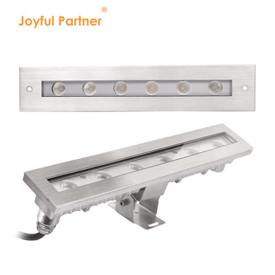2024 New Upgrade 316 Stainless Steel 18watt IP68 Waterproof Pond LED Lights Underwater with mounting support