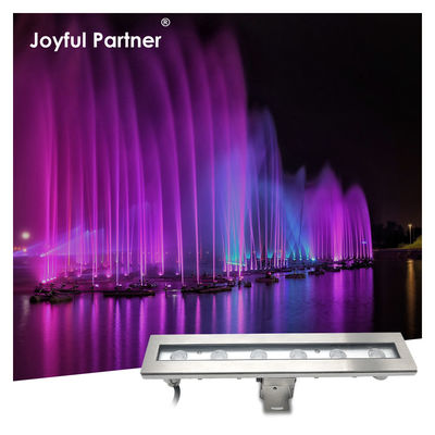 2024 New Upgrade 316 Stainless Steel 18watt IP68 Waterproof Pond LED Lights Underwater with mounting support