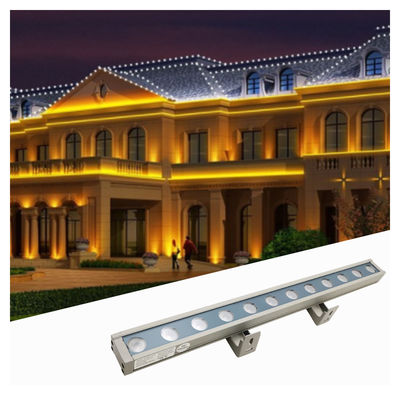 DC24V Voltage RGB Light Bar Tempered Glass W42*H27*500MM For Exterior Lighting Projects