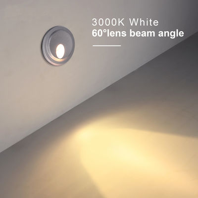 Outdoor Wall Light 1W 2W Constant Current Output DIA80MM OEM ODM Service With Plastic Mounting Sleeve