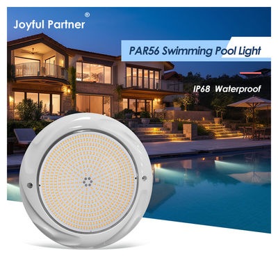 LED PAR56 Pool Light AC12V Epoxy Resin Warm White Intelligent SMD For Outdoor Ponds