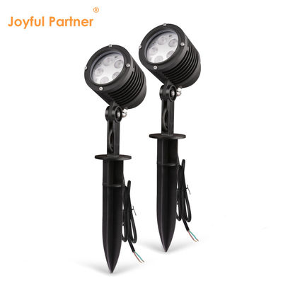 5W Outdoor Powder Coating Housing Led Single Color Plastic Spike DC24V Garden Landscape Spotlights For Trees