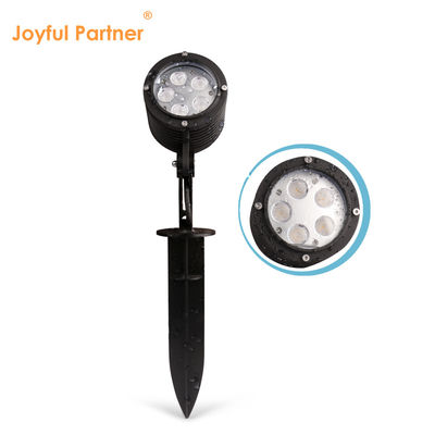 5W Outdoor Powder Coating Housing Led Single Color Plastic Spike DC24V Garden Landscape Spotlights For Trees