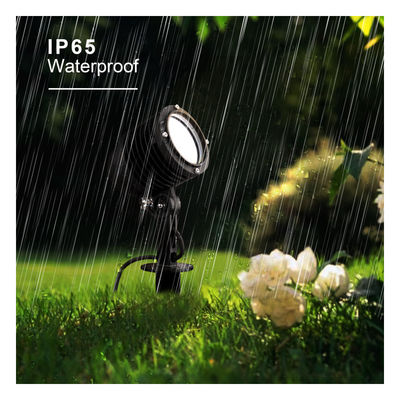 5W Outdoor Powder Coating Housing Led Single Color Plastic Spike DC24V Garden Landscape Spotlights For Trees