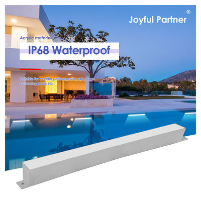 Linear Pool Lighting IP68 Outdoor DC24V 316 Stainless Steel LED Linear Bar Lamp Cold White