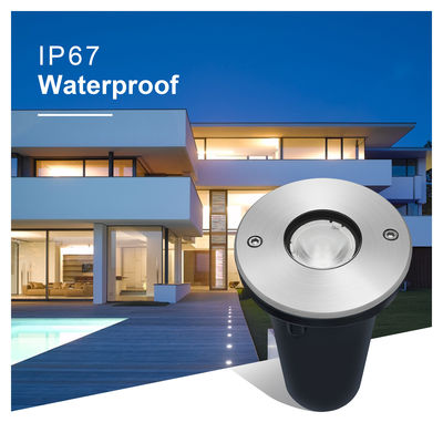 Buried Underground Outdoor Landscape Lightings DC12V-24V Waterproof IP67 Stainless Steel