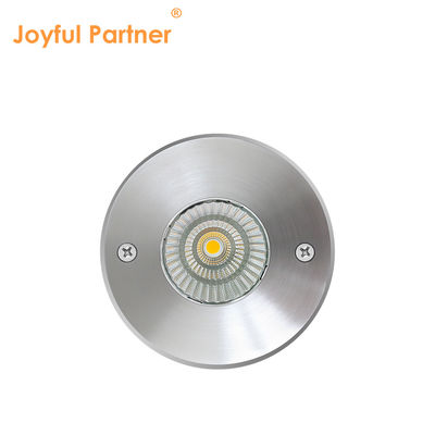 316SS 6W 12V-24V IP67 Waterproof Stainless Steel Front Cover COB Inground Recessed Lights