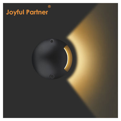 Recessed Step Buried Lamp One Side View 12 24Volt Side Emitting DIA 70MM For Walkway