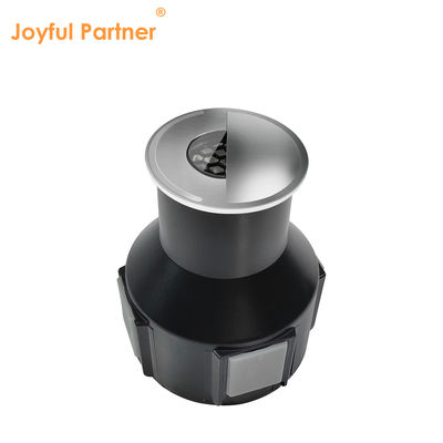 IP67 Recessed Semi Shading Round RGB Warm White Side Emitting Underground Buried Inground Light