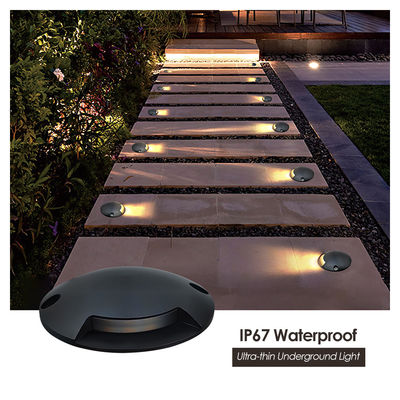 1W Led Recessed Stair Light Black Cover Aluminum IP67 SMD 2835 For Stairs Loft Hallway