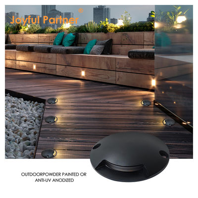 Outdoor Mini Small Size1w Aluminum IP67 Inground Deck Light For Theme Park Garden