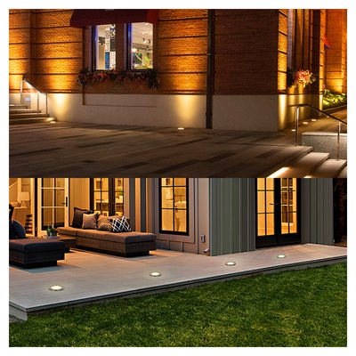 Garden Underground Light IP65 Waterproof Aluminum AC100-240V COB LED 6W With Mounting Box