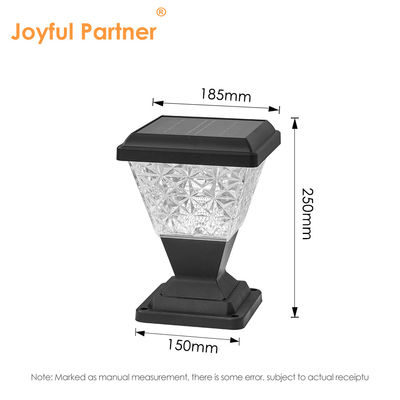 LED Solar Courtyard Light IP65 Outdoor Waterproof 3.5W 2200mAh Anti-UV Material Plastic With PC Lens For Porch Path