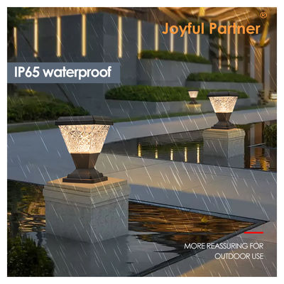 LED Solar Courtyard Light IP65 Outdoor Waterproof 3.5W 2200mAh Anti-UV Material Plastic With PC Lens For Porch Path