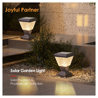 LED Solar Courtyard Light IP65 Outdoor Waterproof 3.5W 2200mAh Anti-UV Material Plastic With PC Lens For Porch Path