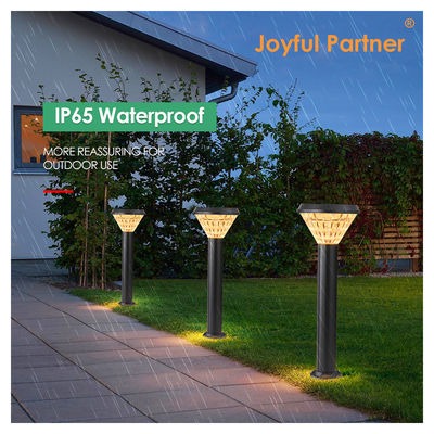 Super Bright Solar Pathway Lights Aluminum Material ABS+PC Smart Light Control Warm White For Landscape Garden