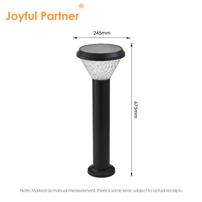 Lawn Column Post Lamp 2 Year PC ABS Housing Warranty IP65 Waterproof RGB Color AUTO-ON/OFF Function
