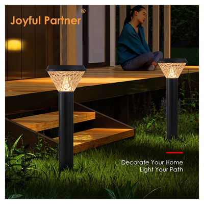 Lawn Column Post Lamp 2 Year PC ABS Housing Warranty IP65 Waterproof RGB Color AUTO-ON/OFF Function