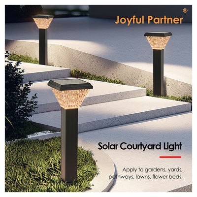 Rechargebable Garden Light 2835 SMD LED Epistar 185mm With 3.7V Polycrystalline Sloar Panels