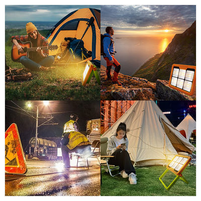 IP65 Waterproof LED Solar Work Light 5054 Epistar LED 1000LM With 7500mAh Battary Rechargeable