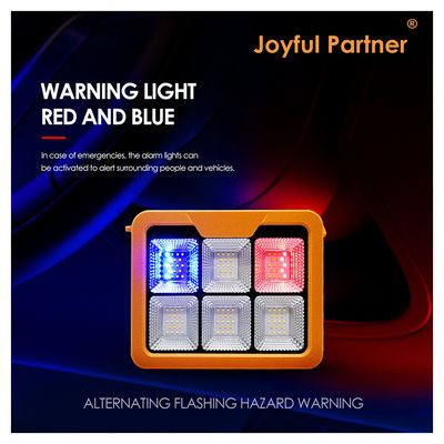 IP65 Waterproof LED Solar Work Light 5054 Epistar LED 1000LM With 7500mAh Battary Rechargeable