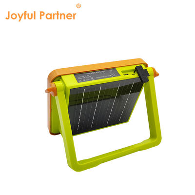 Rechargeable Solar Panel Caming Light Adjustable Brightness IP65 SMD LED With Workshop