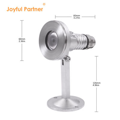 Waterproof Led Under Water Light DC24V 12V RGB With CE Certificate Mounting Bracket IP68