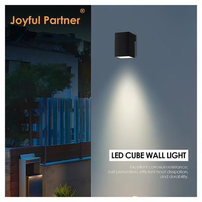Outdoor Indoor Wall Led Light Square 8W DC 24v Warm White SMD LED Casting Aluminum Housing Multifunction Beam Angle