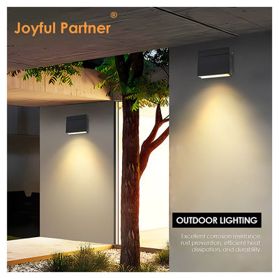 Up And Down Lighting Modern LED Wall Mounted Garden Courtyard Lights 10W Black White Housing Color Waterproof IP65