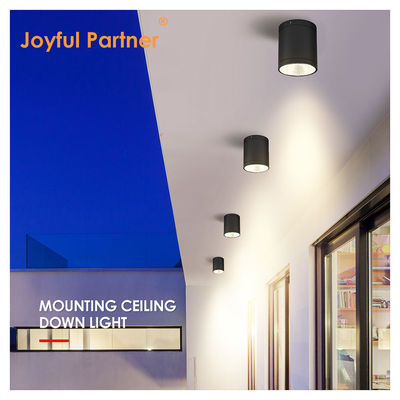 CE IP65 Ceiling Light Surface Mounted Downlight Waterproof Spot Light Cree Cob LED With Round Design