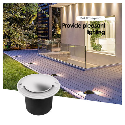 Buried Inground Uplight Car Drive Over Type 8W 15W 20W Side Emitting For Underground