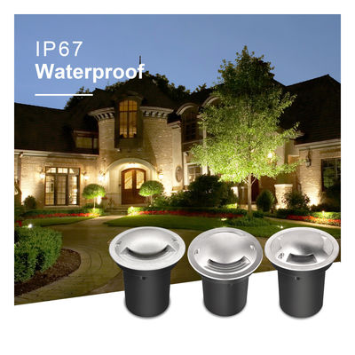Landscape Inground Light Cree COB LED 3000k One Two Four Side View Driveway Light SS316 Front Cover IP67