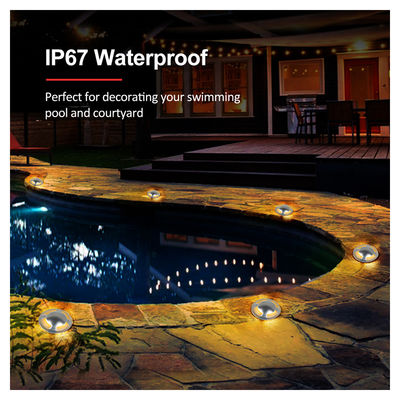 Outdoor LED Walkover Lights IP67 Diameter 70mm 3W Surface Mounted Lamp Recessed LED Lights With Two Years Warranty