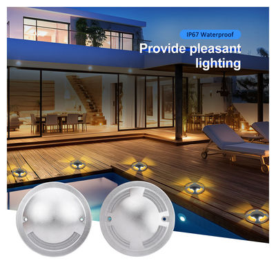 IP67 6W 12 24 Volt Recessed Deck Underground Lighting OSR SMD LED For Outdoor Pathway
